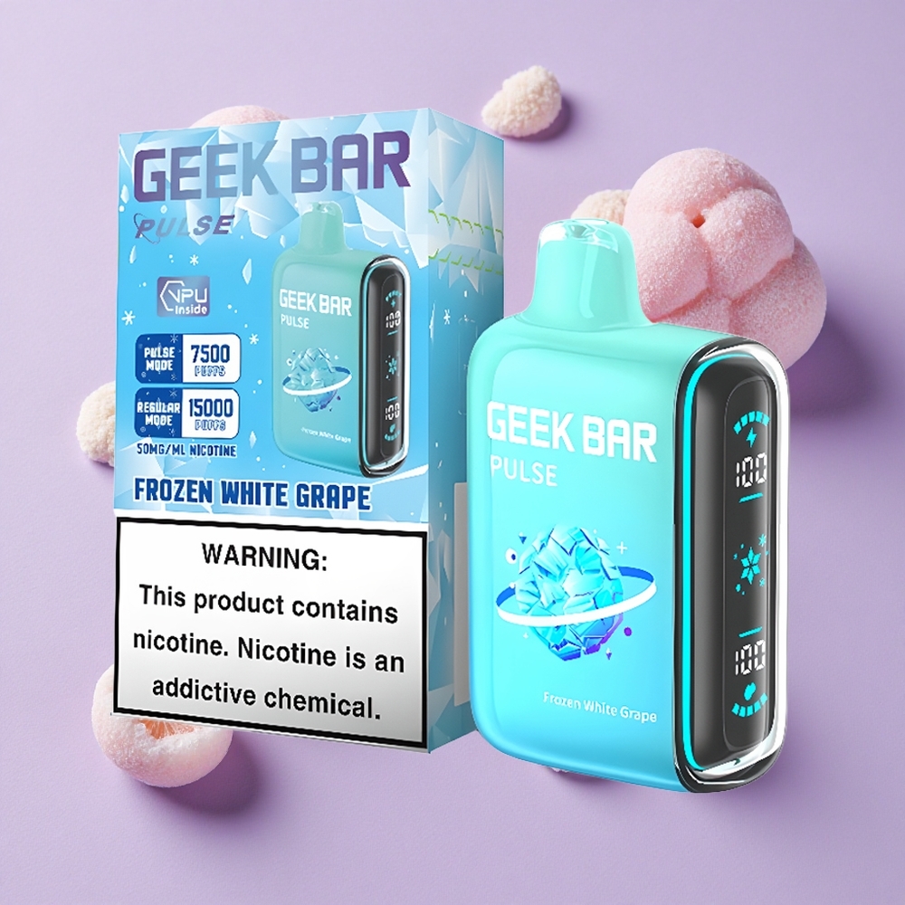 Gelée GEEK BAR Pulse 15000 Puffs 16ML 5% Nicotine vente en gros Suisse