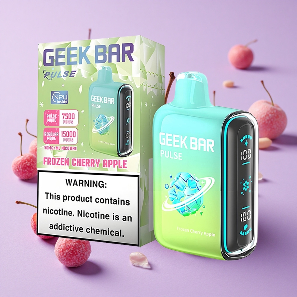 Gelée GEEK BAR Pulse 15000 Puffs 16ML 5% Nicotine vente en gros Suisse