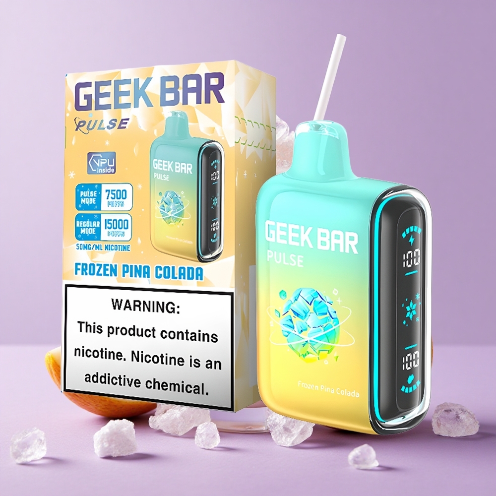 Gelée GEEK BAR Pulse 15000 Puffs 16ML 5% Nicotine vente en gros Suisse