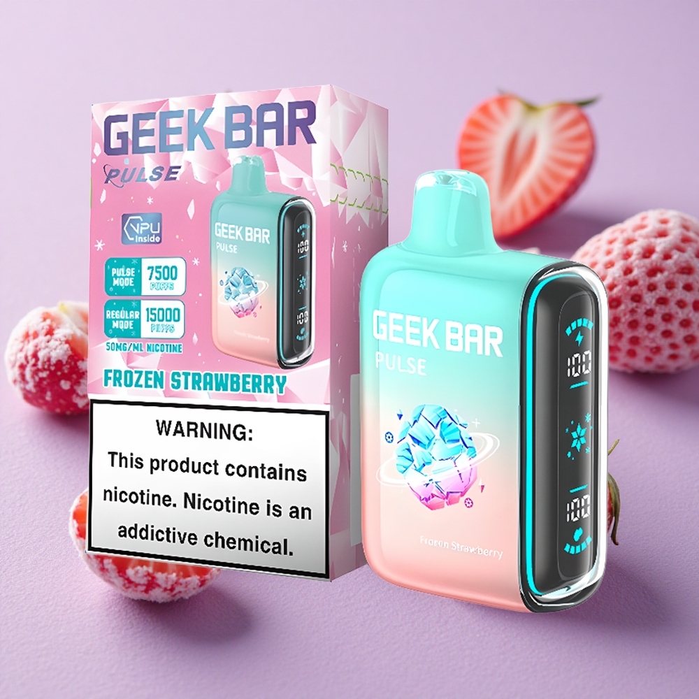 Gelée GEEK BAR Pulse 15000 Puffs 16ML 5% Nicotine vente en gros Suisse