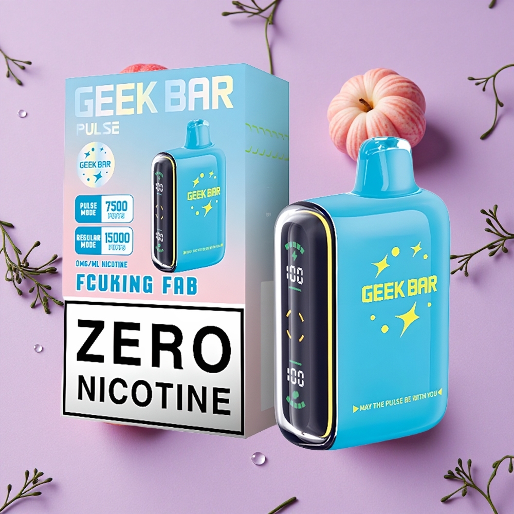 Menthe Fraîche GEEK BAR Pulse 15000 Puffs 16ML 5% Nicotine vente en gros Suisse