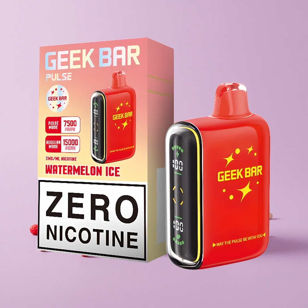 Menthe Fraîche GEEK BAR Pulse 15000 Puffs 16ML 5% Nicotine vente en gros Suisse