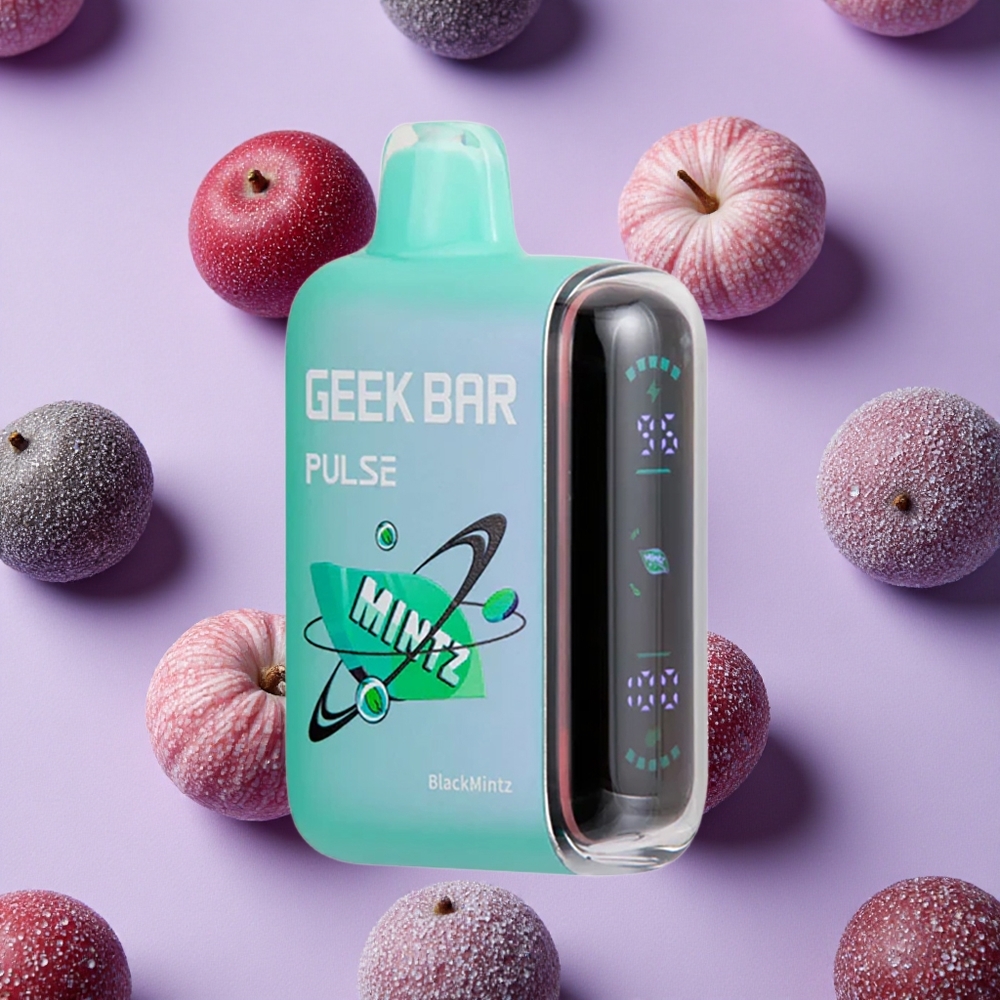 Menthe Geek Bar Pulse 15 000 Puffs 16ML et Airflow Réglable vente en gros Suisse