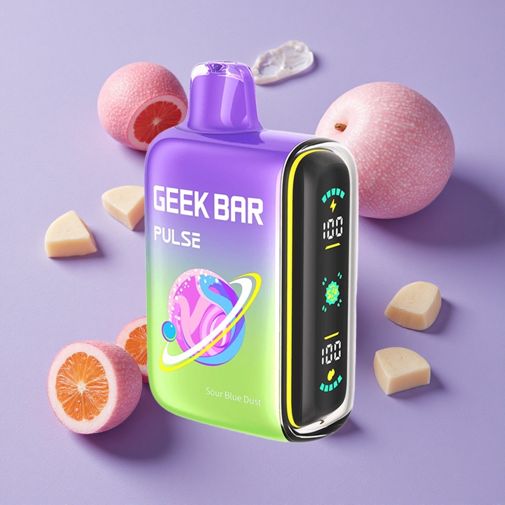 Sour Geek Bar Pulse 15000 Puffs 16ML 5% Nicotine vente en gros Suisse
