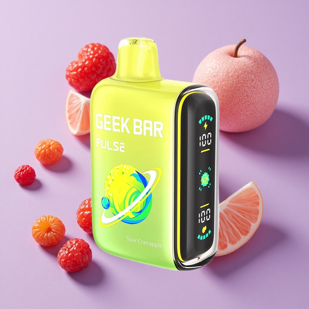 Sour Geek Bar Pulse 15000 Puffs 16ML 5% Nicotine vente en gros Suisse