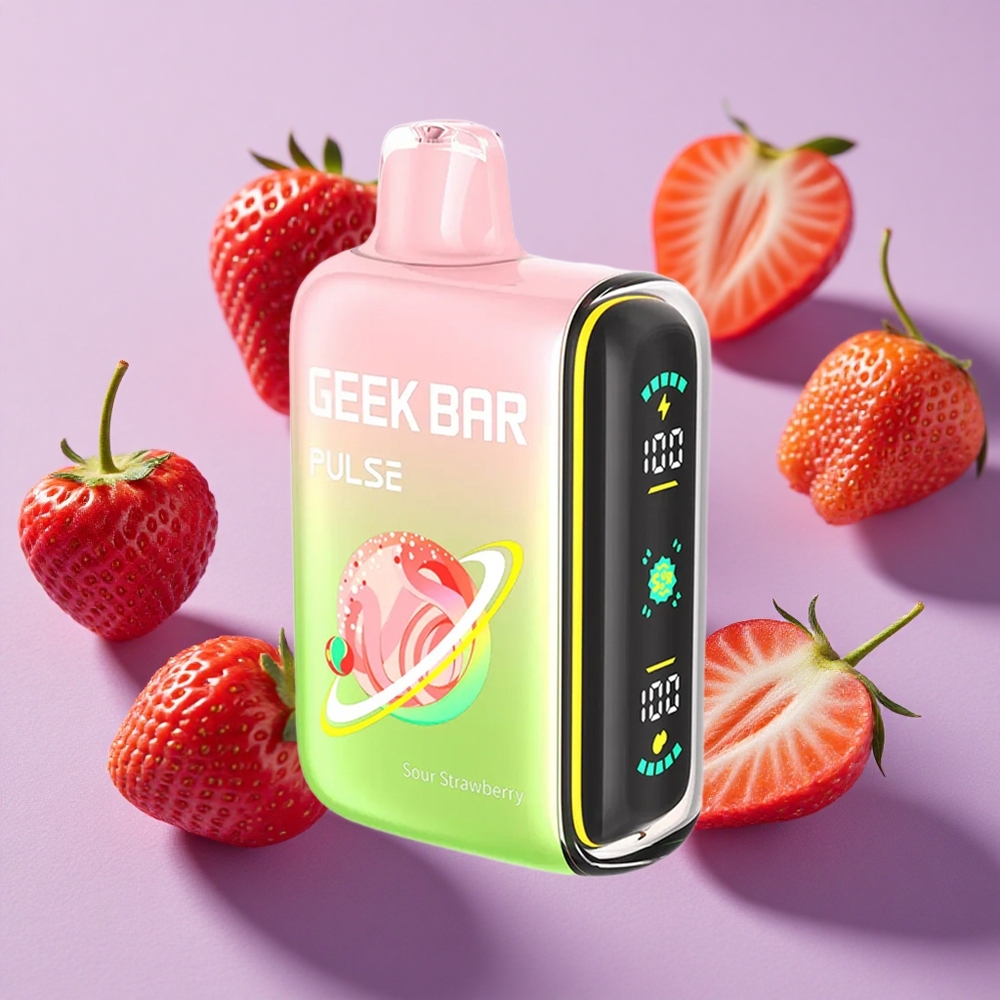 Sour Geek Bar Pulse 15000 Puffs 16ML 5% Nicotine vente en gros Suisse