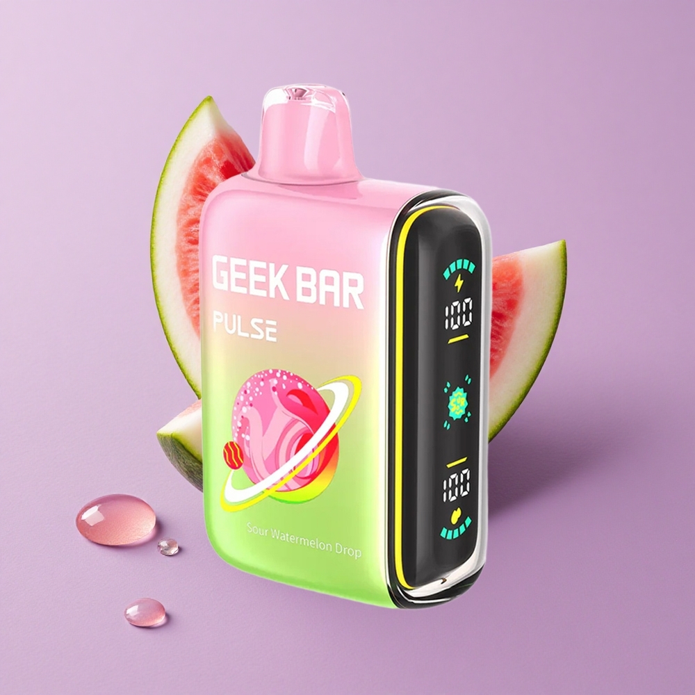 Sour Geek Bar Pulse 15000 Puffs 16ML 5% Nicotine vente en gros Suisse