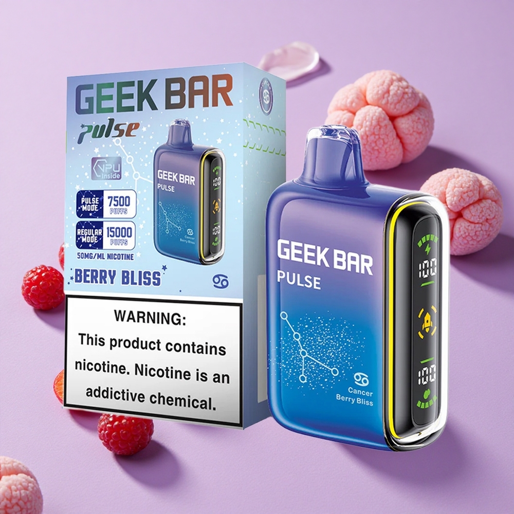 Édition Zodiaque GEEK BAR Pulse 15000 Puffs 16ML 5% Nicotine vente en gros Suisse
