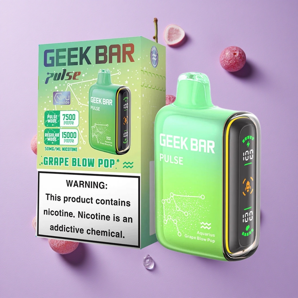 Édition Zodiaque GEEK BAR Pulse 15000 Puffs 16ML 5% Nicotine vente en gros Suisse