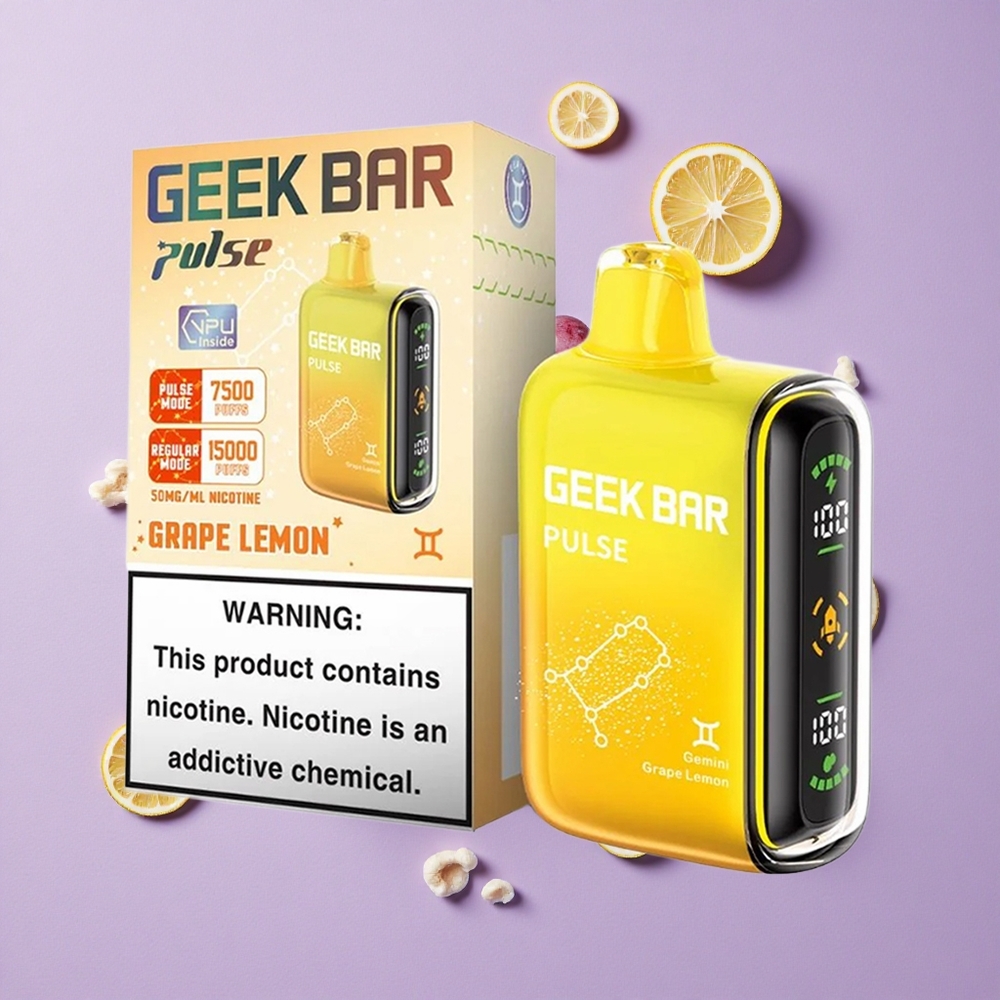 Édition Zodiaque GEEK BAR Pulse 15000 Puffs 16ML 5% Nicotine vente en gros Suisse