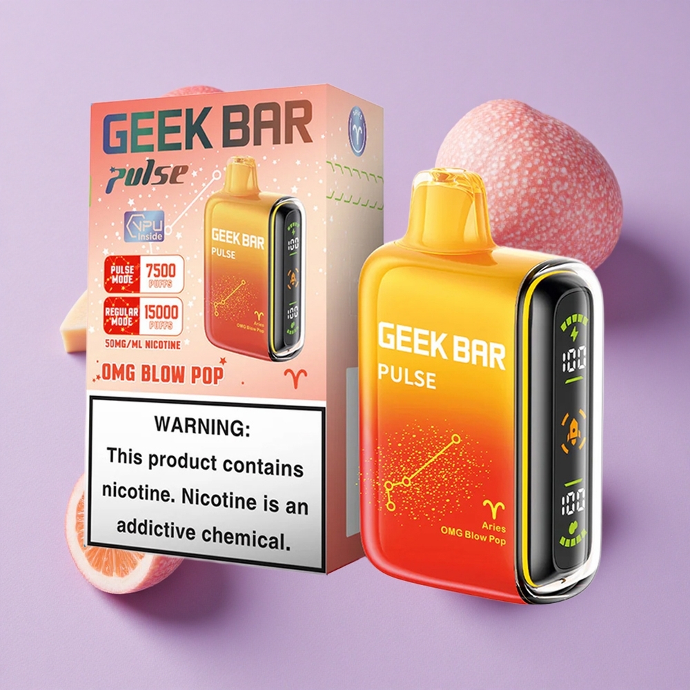 Édition Zodiaque GEEK BAR Pulse 15000 Puffs 16ML 5% Nicotine vente en gros Suisse