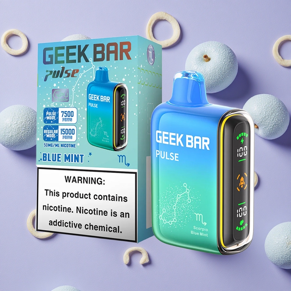 Édition Zodiaque GEEK BAR Pulse 15000 Puffs 16ML 5% Nicotine vente en gros Suisse