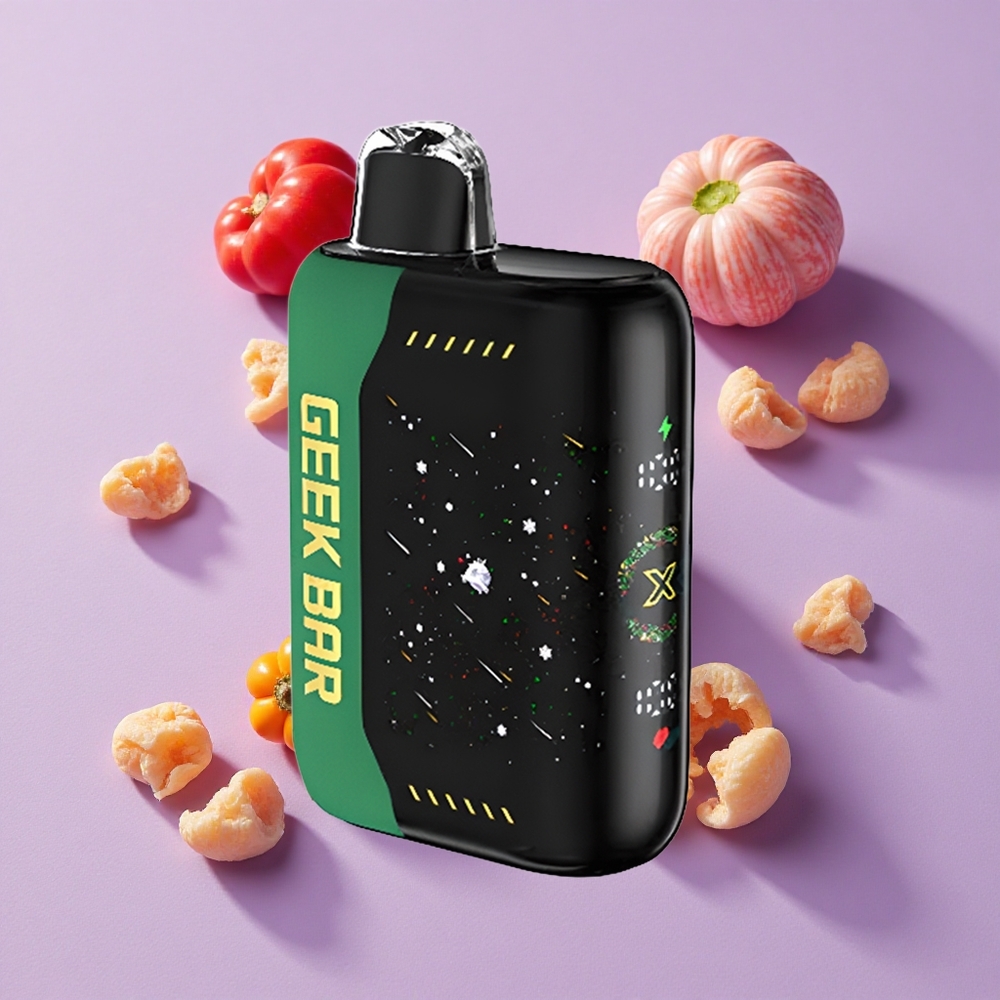 Douceur Noël GEEK BAR Pulse X 25000 Puffs 18mL Ecran Courbe vente en gros Suisse