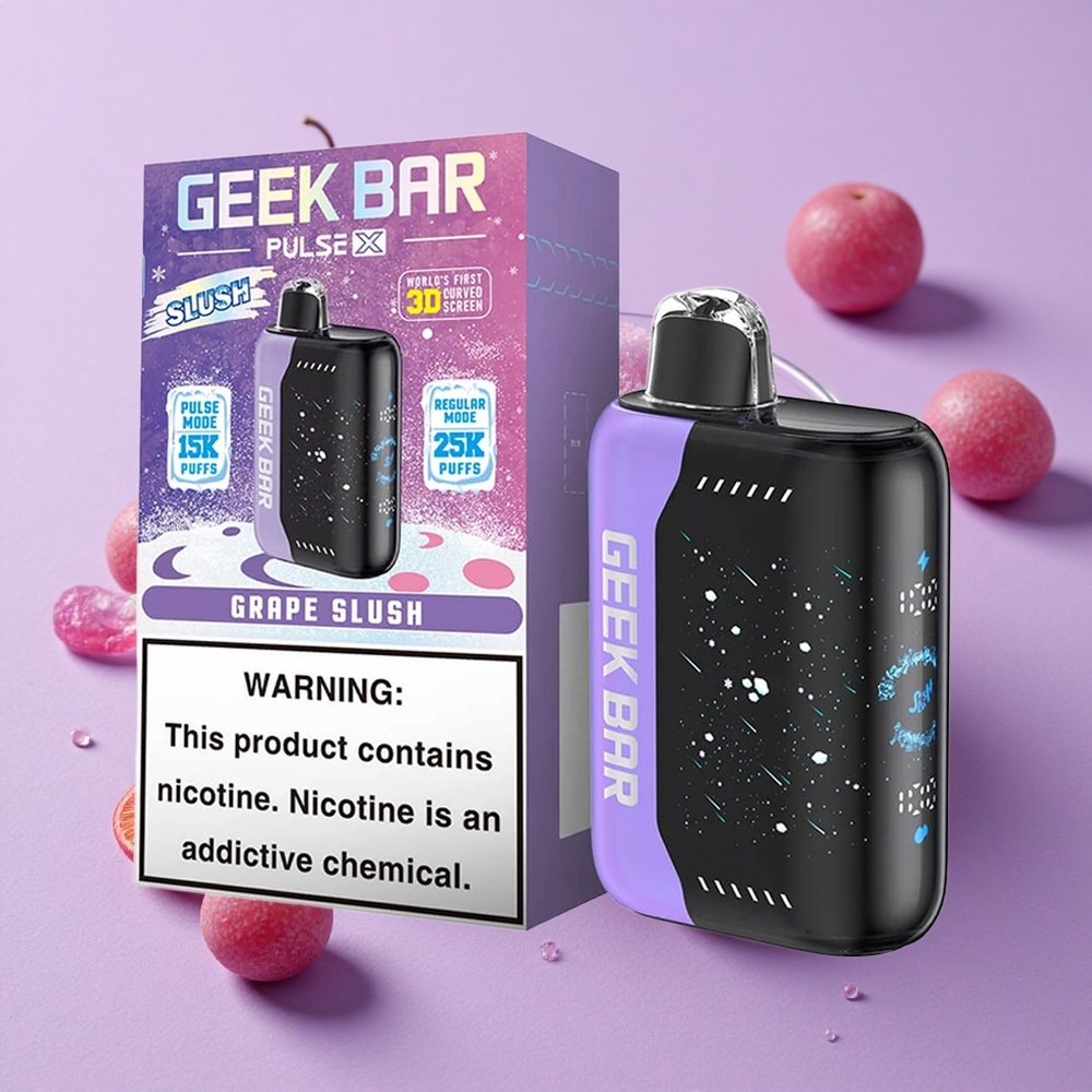 Slush GEEK BAR Pulse X 25000 Puffs 18mL 0% 2% 3% 5% Nicotine vente en gros Suisse