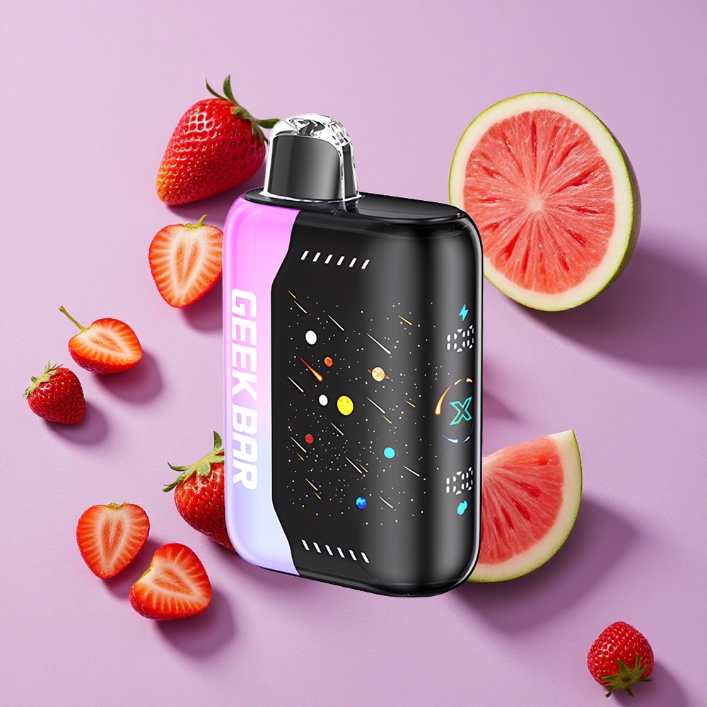 Fraise Pastèque GEEK BAR Pulse X 42K Puffs Écran Courbé vente en gros Suisse