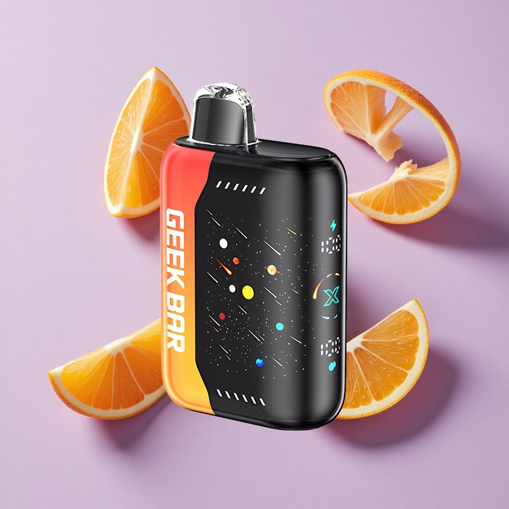 Orange Dragon GEEK BAR Pulse X 42K Puffs Écran Courbé 3D Dual Mesh Coil vente en gros Suisse