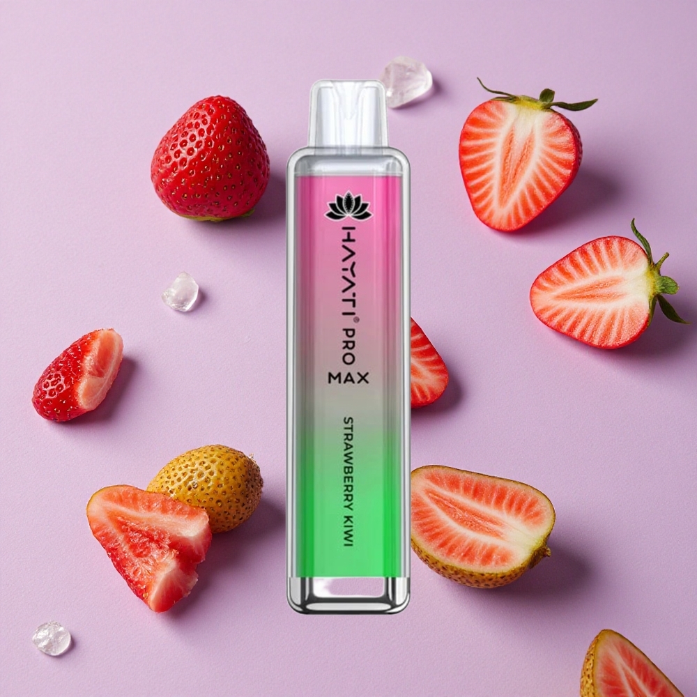 Fraise Kiwi Hayati Pro Max 4000 Puffs Batterie Rechargeable 1400mAh vente en gros Suisse