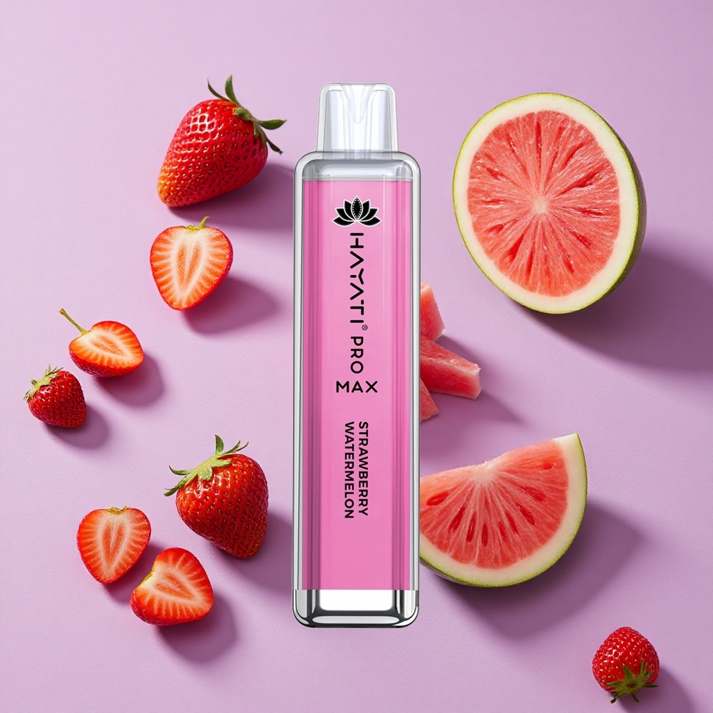 Fraise Pastèque Hayati Pro Max 4000 Puffs Rechargeable vente en gros Suisse
