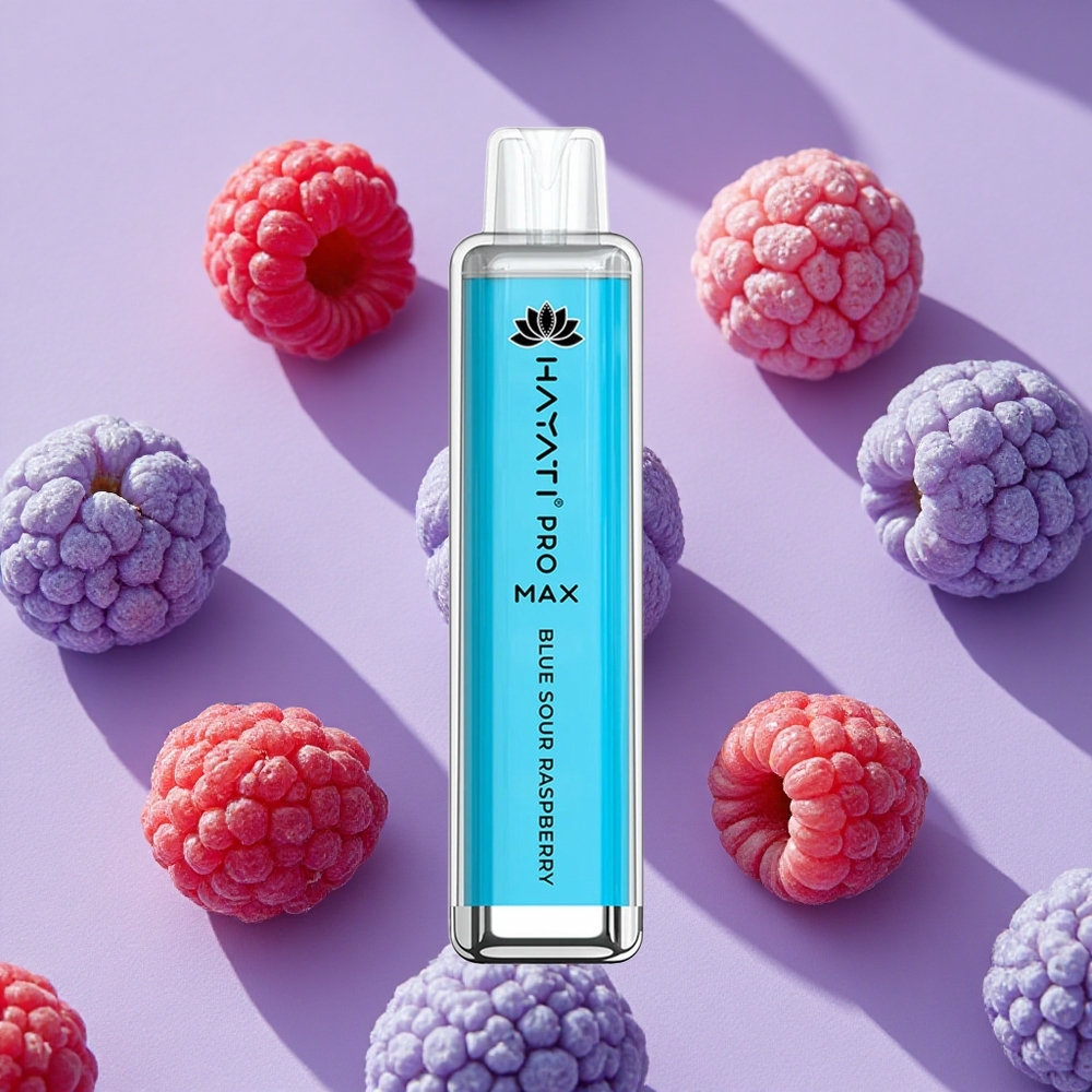 Framboise Acidulée Bleue Hayati Pro Max 4000 Puffs Rechargeable vente en gros Suisse