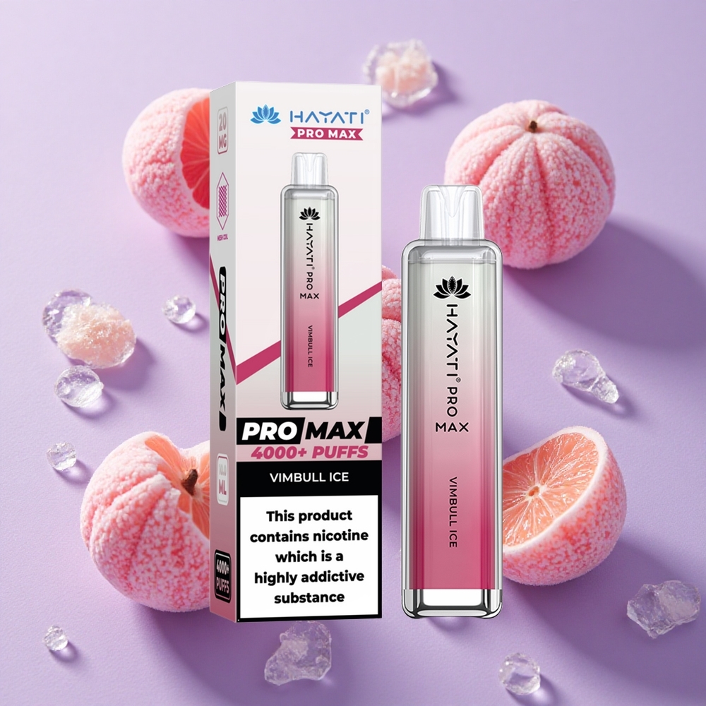 Glace Vimbull Hayati Pro Max 4000 Puffs Rechargeable vente en gros Suisse