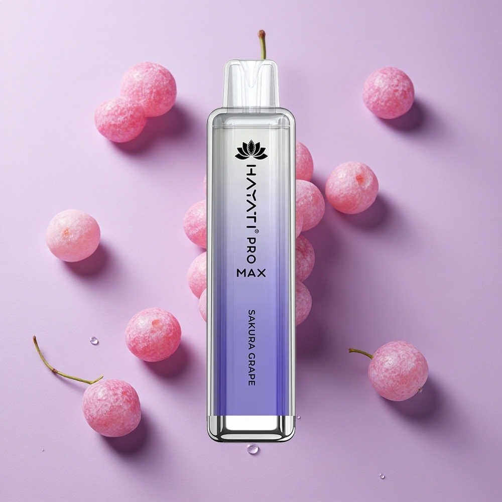 Raisin Cerise Hayati Pro Max 4000 Puffs Rechargeable 2ml vente en gros Suisse