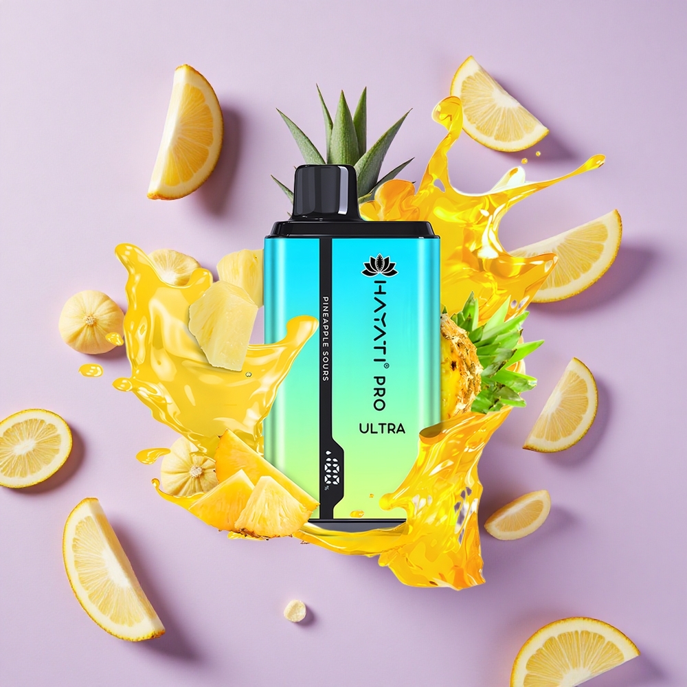 Ananas Aigre Hayati Pro Ultra 15000 Puffs 2 12ml 2% de Nicotine vente en gros Suisse