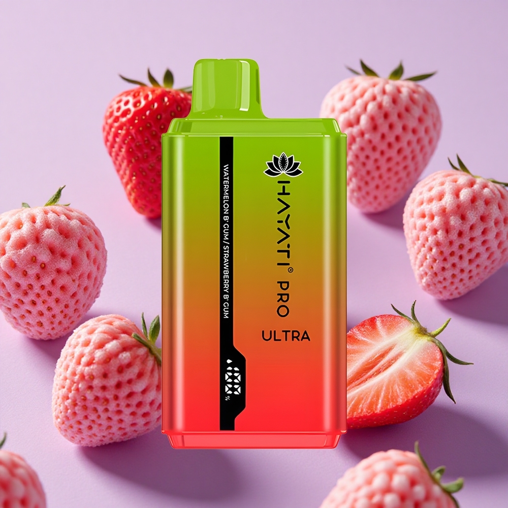 Bubblegum Pastèque Hayati Pro Ultra 15000 Puffs 2 12ml 2% de Nicotine vente en gros Suisse