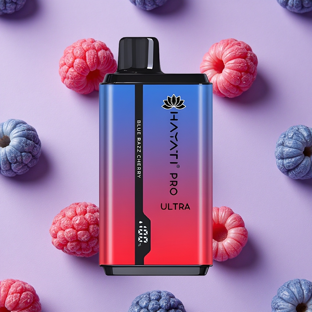 Cerise Bleu Framboise Hayati Pro Ultra 15000 Puffs 2 12ml 2% de Nicotine vente en gros Suisse