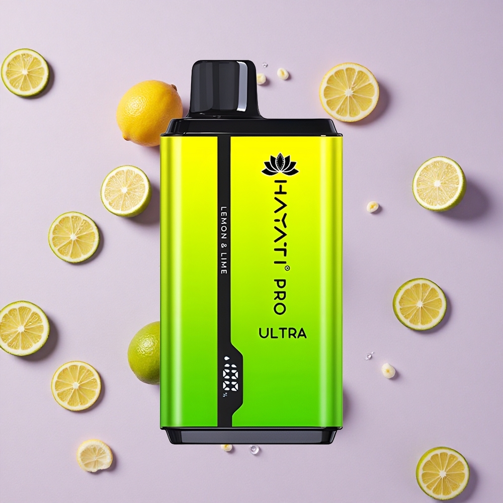 Citron & Citron Vert Hayati Pro Ultra 15000 Puffs 2 12ml 2% de Nicotine vente en gros Suisse