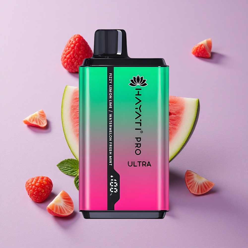 Citron Vert Pétillant Hayati Pro Ultra 15000 Puffs 2% de Nicotine nicotine vente en gros Suisse