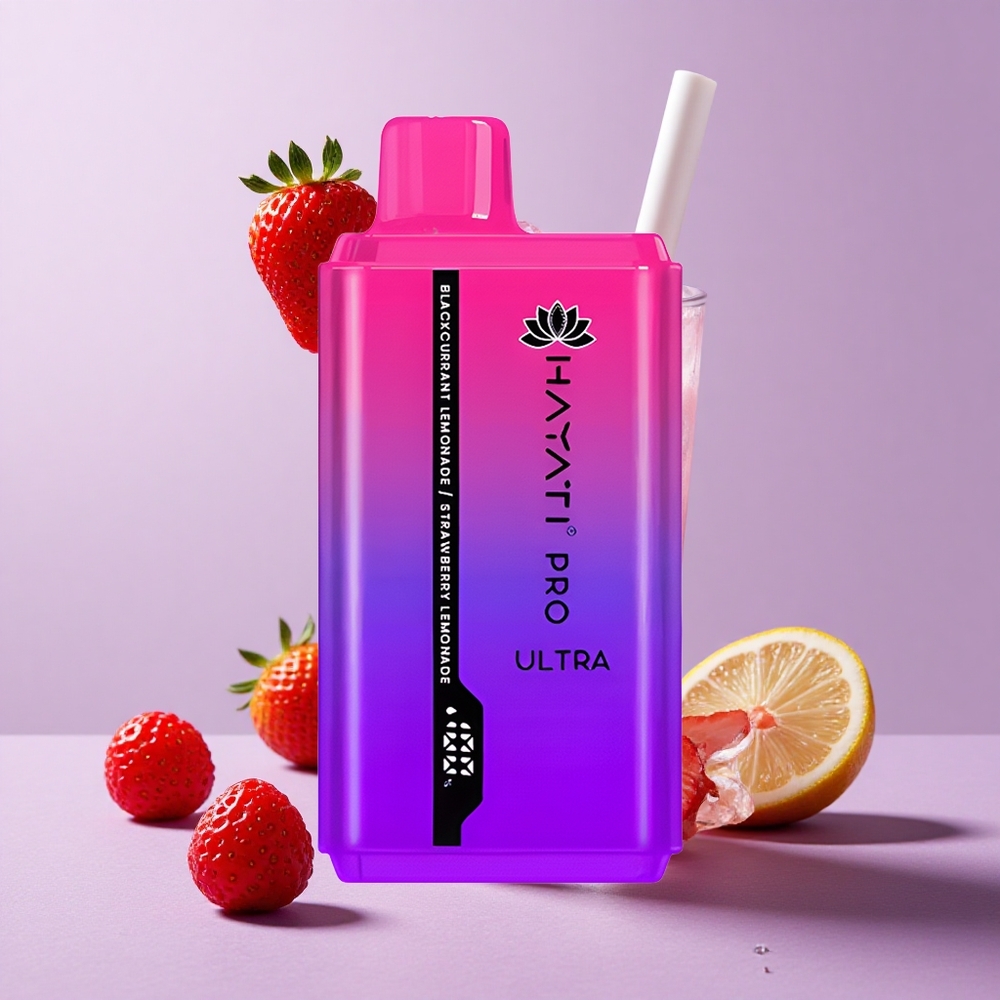 Citronnade Fraise Citronnade Cassis Hayati Pro Ultra 15000 Puffs 2 12ml 2% de Nicotine vente en gros Suisse