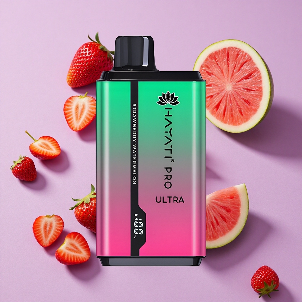 Fraise Pastèque Hayati Pro Ultra 15000 Puffs 2 12ml 2% de Nicotine vente en gros Suisse