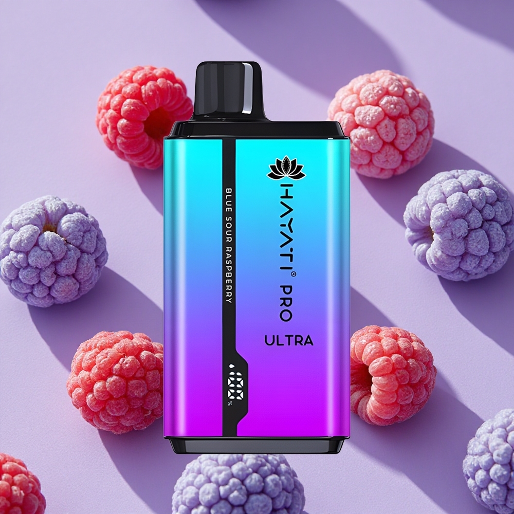 Framboise Acidulée Bleue Hayati Pro Ultra 15000 Puffs 2 12ml 2% de Nicotine vente en gros Suisse