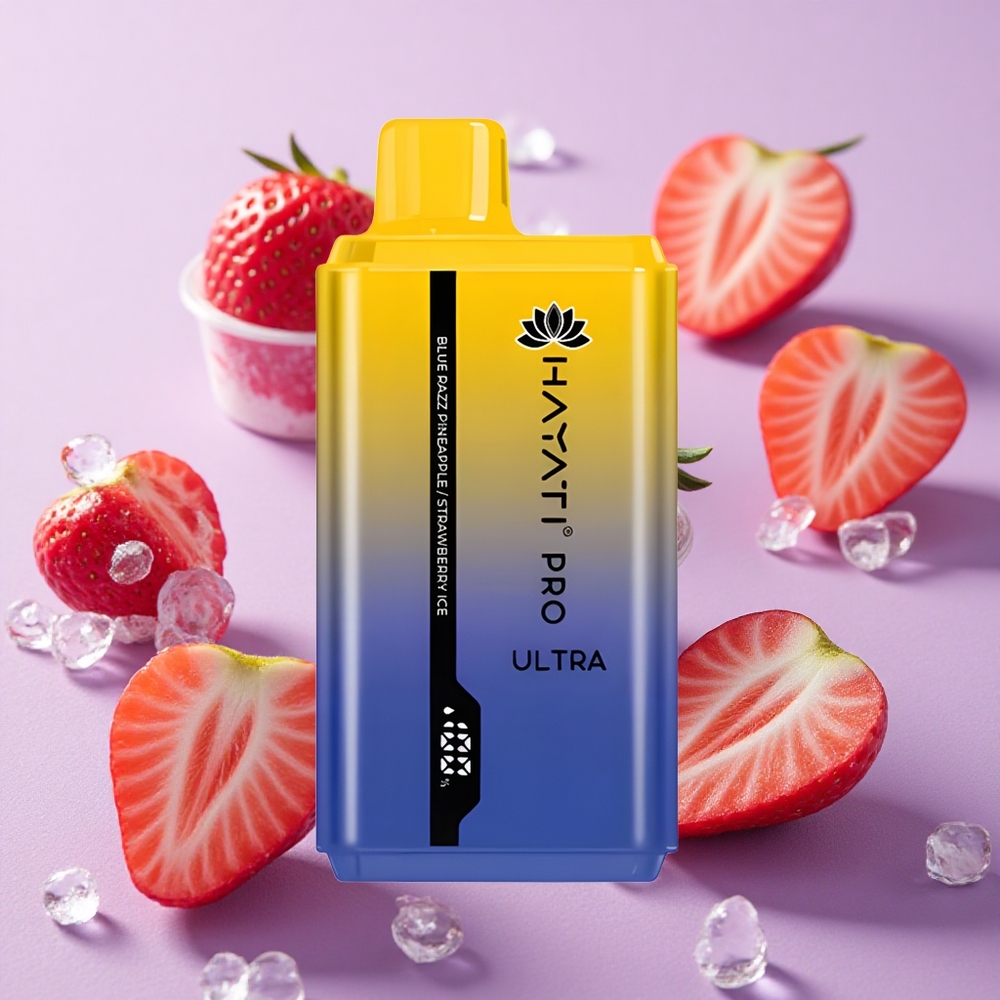 Framboise Bleue Ananas Hayati Pro Ultra 15000 Puffs 12ml 2% de Nicotine vente en gros Suisse