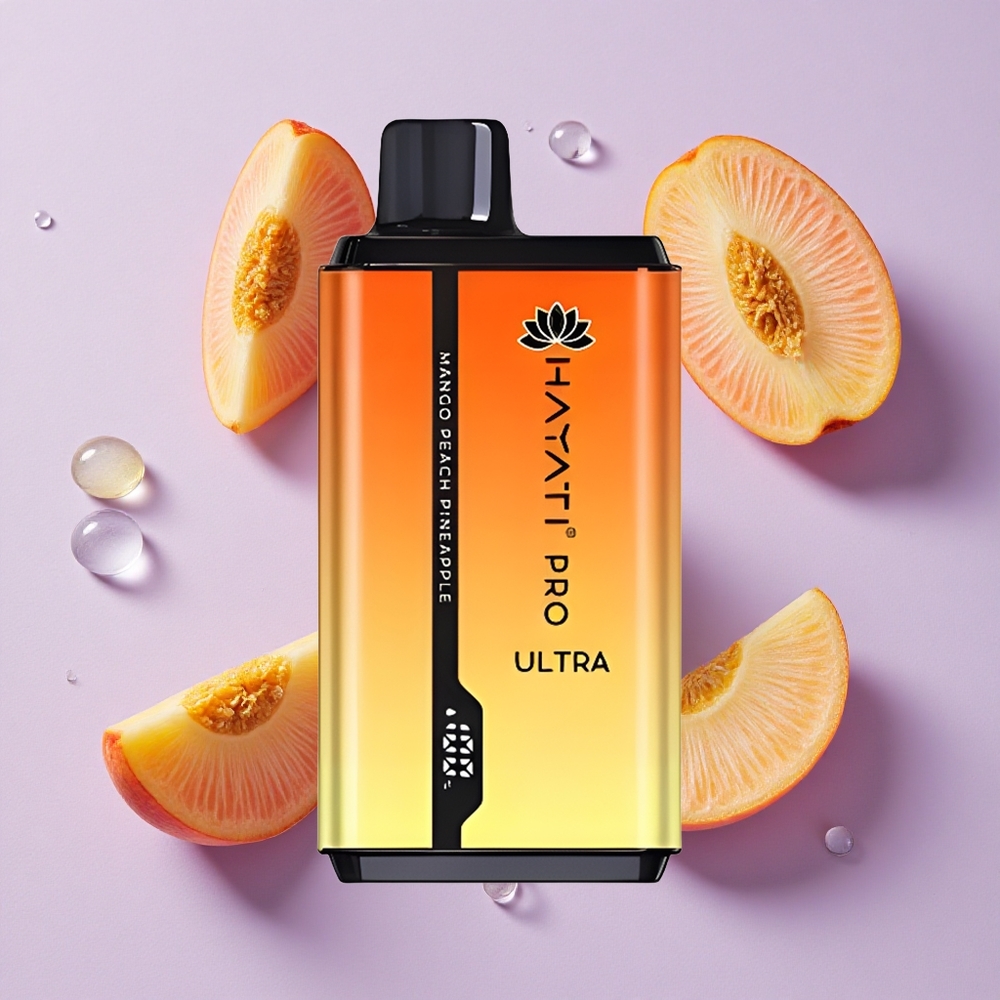 Mangue Pêche Ananas Hayati Pro Ultra 15000 Puffs 2 12ml 2% de Nicotine vente en gros Suisse