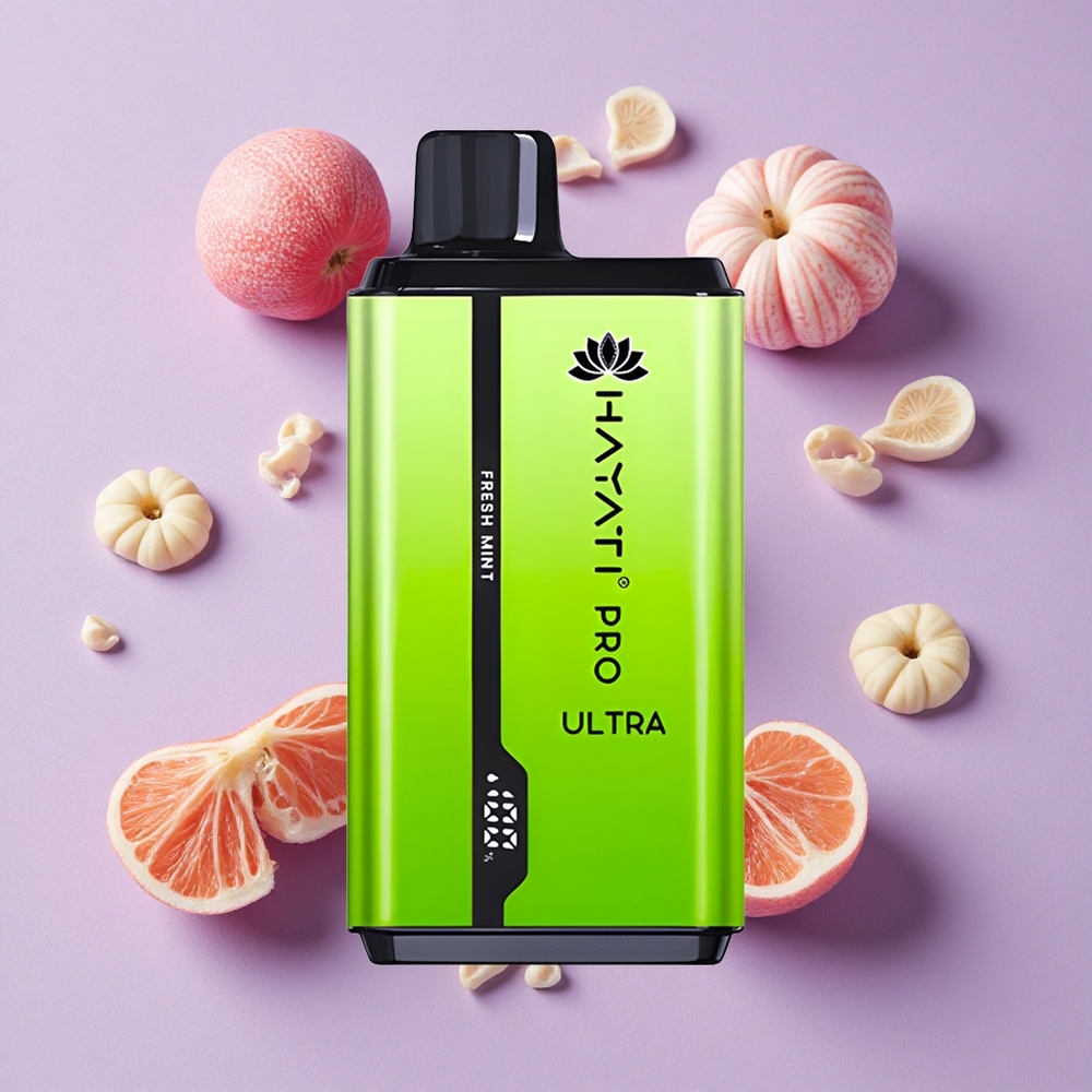 Menthe Fraîche Hayati Pro Ultra 15000 Puffs 2 12ml 2% de Nicotine vente en gros Suisse