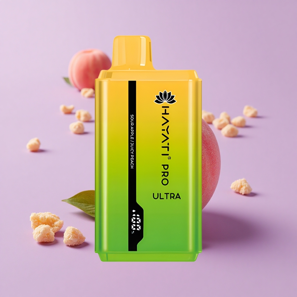 Pomme Acidulée Hayati Pro Ultra 15000 Puffs 2 12ml 2% de Nicotine vente en gros Suisse