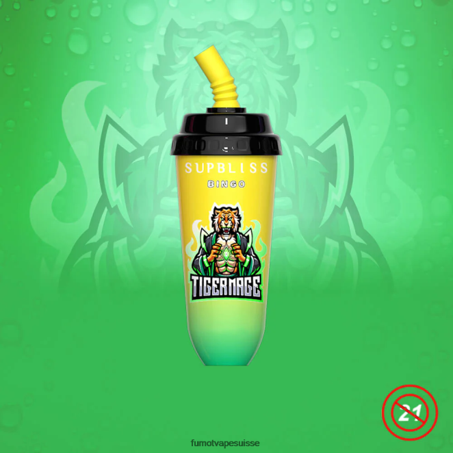 Fumot Supbliss Bingo Dispositif à dosettes jetables de 16 ml 8000 (1 pièce) 24LD403 mélanger les fruits - Fumot Vape Online Shop