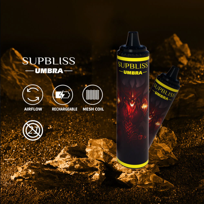 Fumot Supbliss Umbra 10000 (1 pièce) stylo vape jetable - 20 ml 24LD478 glace luxuriante - Fumot Vape Sale