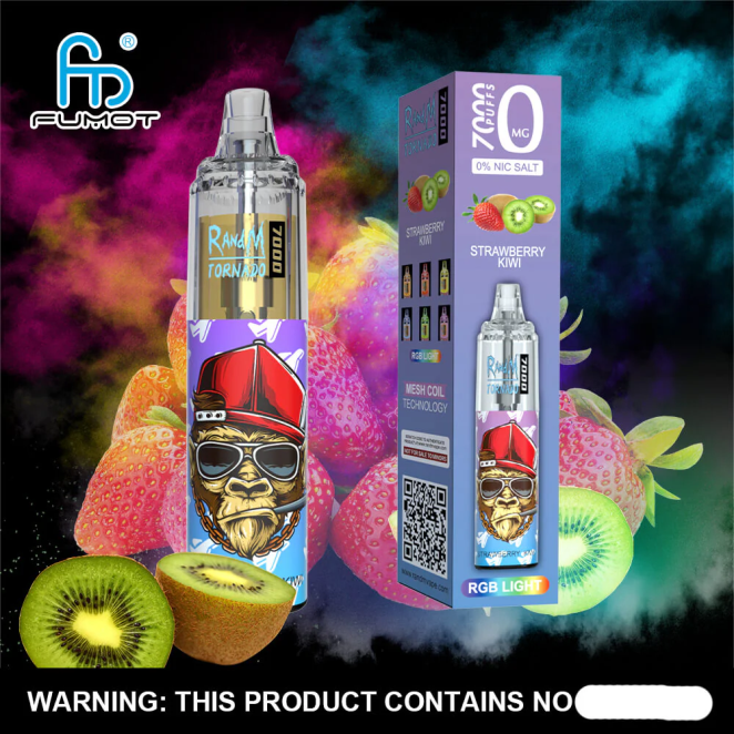 Fumot Tornado Stylo vape jetable 7000 0% - 14 ml (1 pièce) 24LD550 vimto écraser - Fumot Vape Price