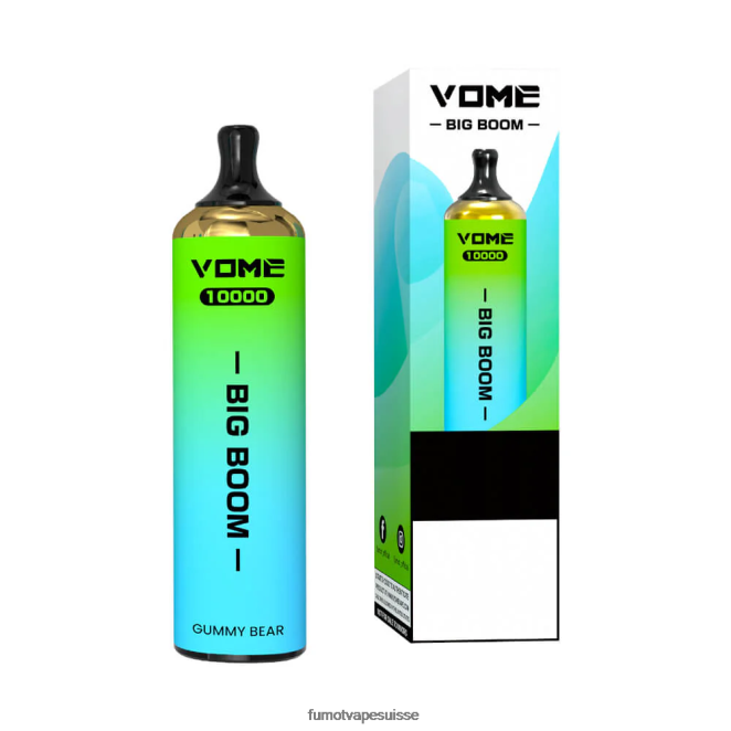 Fumot Vome Big Boom stylo vape jetable 10000 - 20ml (1 pièce) 24LD439 pastèque - Fumot Factory