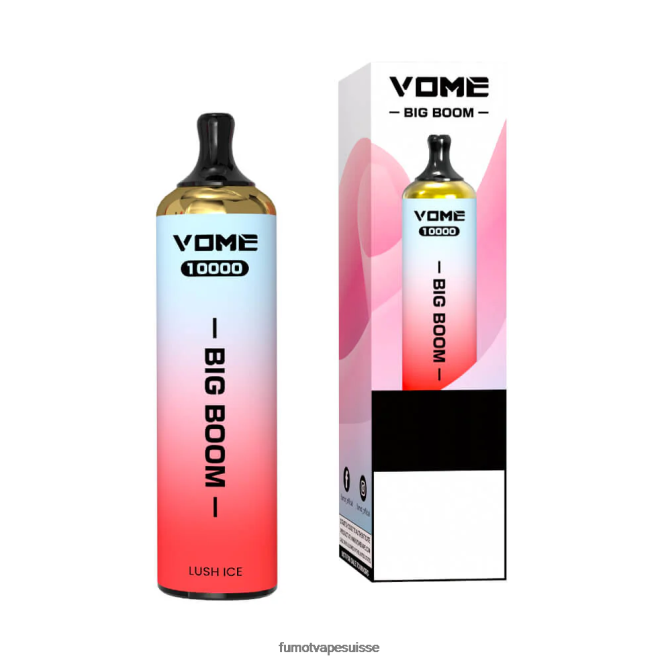 Fumot Vome Big Boom stylo vape jetable 10000 - 20ml (1 pièce) 24LD439 pastèque - Fumot Factory