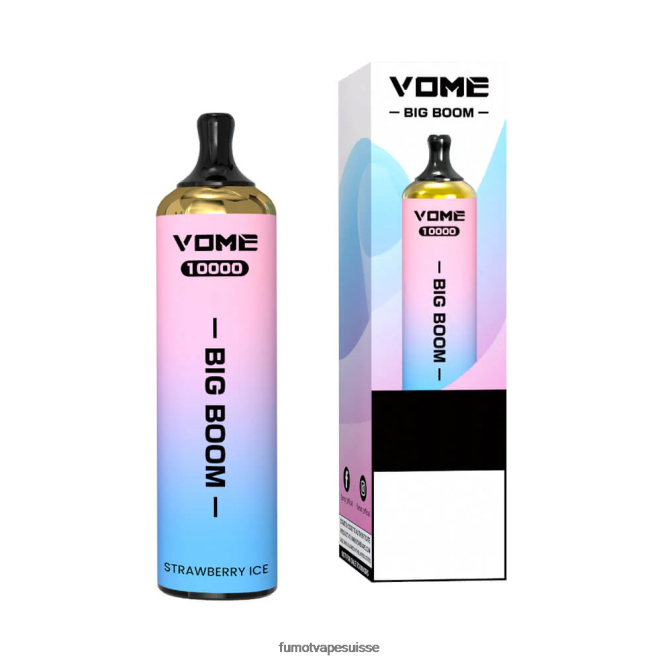 Fumot Vome Big Boom stylo vape jetable 10000 - 20ml (1 pièce) 24LD439 pastèque - Fumot Factory
