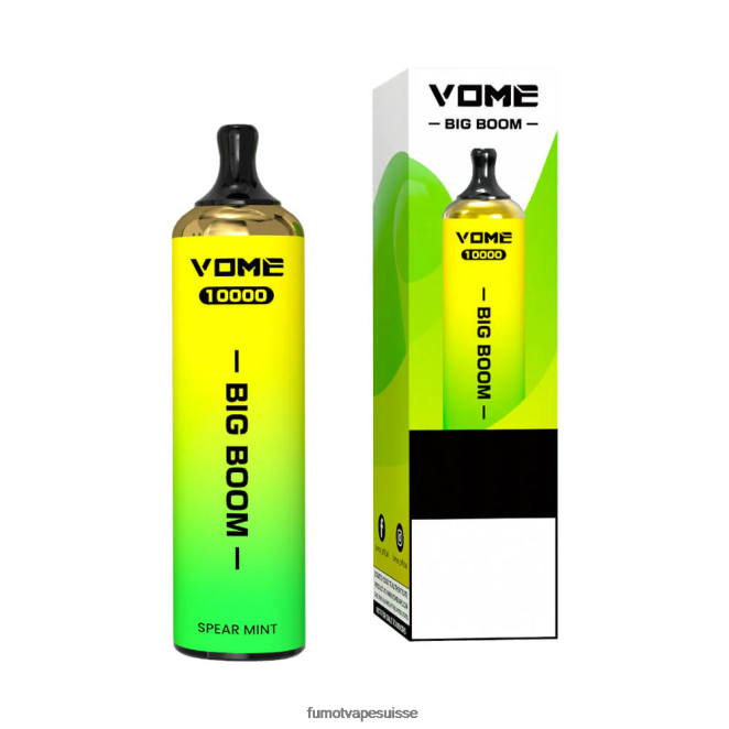 Fumot Vome Big Boom stylo vape jetable 10000 - 20ml (1 pièce) 24LD439 pastèque - Fumot Factory
