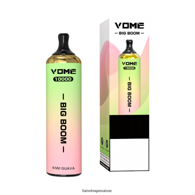 Fumot Vome Big Boom stylo vape jetable 10000 - 20ml (1 pièce) 24LD439 pastèque - Fumot Factory