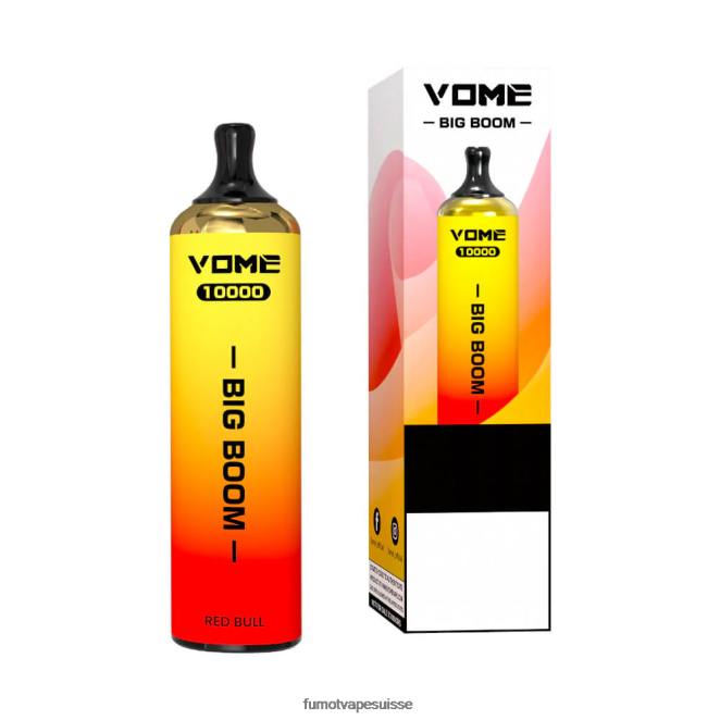 Fumot Vome Big Boom stylo vape jetable 10000 - 20ml (1 pièce) 24LD441 glace bleue - Fumot Suisse